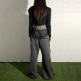 LOW WAIST TRACK PANTS
