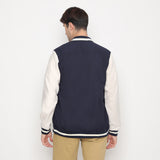 MON AKITA - Hakuren Men Jacket Navy Beige