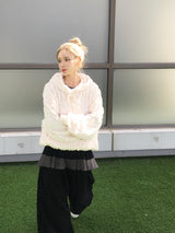 Coco Fleece Twist Hoodie (3c)