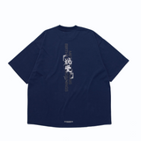 METAMORPH DOUBLE GAUZE TEE (NAVY)