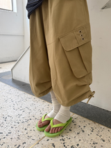 コットン バンディング バミューダパンツ