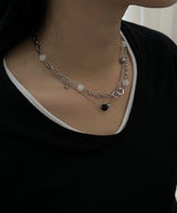 snow ball necklace