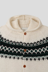 Santa Nordic Knit Hoodie (4c)