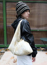 Jeanne Leather Shoulder Bag_Crack Beige