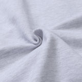 Sound wave artwork damage washing hoodie zip-up (Melange)
