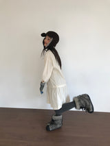 Nutty Suede Trapper Hat (3color)