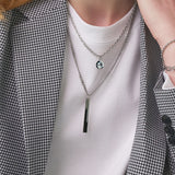 Men's ネックレスステンレススチール_CLEF スティックセットCネックレス