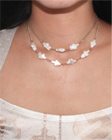 [MADE] DIAMOND PEARL CHOKER