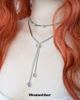 FIVE CIRCLE CUBIC CHOKER
