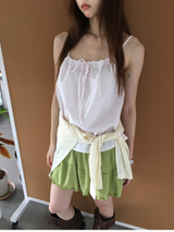 Rev Shirred Sleeveless (2color)