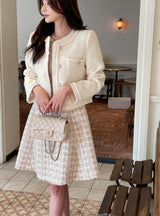 Linzer Round Surgical Tweed Jacket