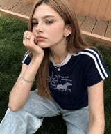 ドット ホルシー セミクロップ Tシャツ 6カラー