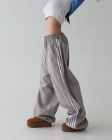 【UNISEX】5トラックストリングジョガー＆ワイドパンツ