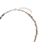 [1061] Stained Stone Necklace