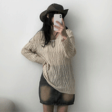 Laro Eyelet Punching Knitwear (3 colors)