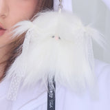 [FANCY X DUSTY] ANGEL DUSTY KEYRING (WHITE) F25NM1011