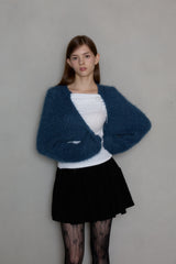 MIDNIGHT MUSE KNIT BOLERO