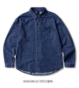 26SS★ スラブウォッシュ加工デニムシャツ