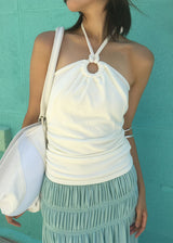 ROPE HALTER TOP