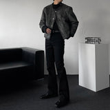 MG mink puffer tweed reversible jacket (2 colors)