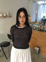 Berry Tencel Long Sleeve (6color)