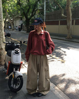 [ORIGINAL] ストリングボーダーTシャツ