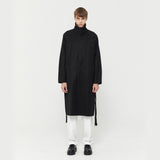 Studio Single Trench Coat Black