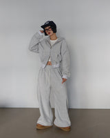 Pleasantly Thick fleece jogger & wide pants
