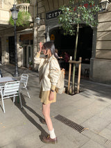 [MADE] Peto Pintuck Mini Skirt