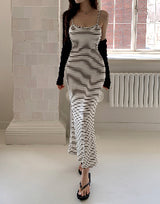[MADE] All-in-One Striped Long Dress