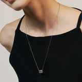bold lilies pendant necklace