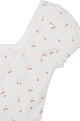 Cherry cup dress