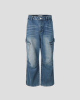 Baren Dart Wide Cargo Jeans
