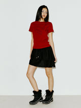 BUTTERFLY TEE WHITE