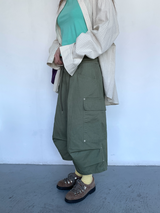 rivet bermuda pants