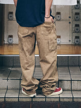 CARPENTER LOOSEFIT HEAVY TWILL PANTS BROWN