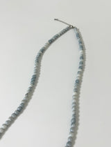 MADE cream blue necklace