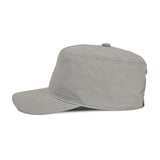 Leaf VZ Monogram Twill Pillbox Cap / Gray