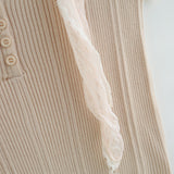 Vera Soft Rib Scarf Tee