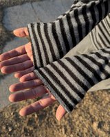 Labeni Striped Brushed Hoodie