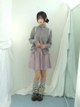 Shirring Flared Dress