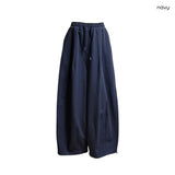(2color) ブランケットステッチコットンワイドパンツ