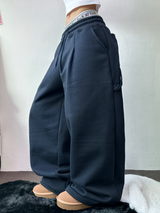 カーペンターツーピンタックロングパンツ 💙🖤🩶3カラー