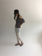 Laura Frill Capri Pants (2color)