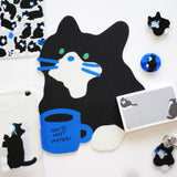 Mouse Pad tuxedo cat