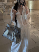 jelly crocodile bag (2color)