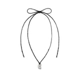 Shell Necklace (Black)