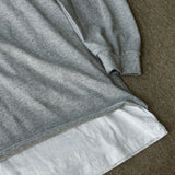 ASCLO レイヤードヘンリーネックTシャツ (3color)