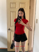 レッドライク半袖Tシャツ