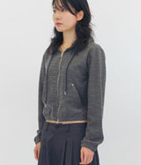 (W) Nex Slub Zip Hoodie (2color)